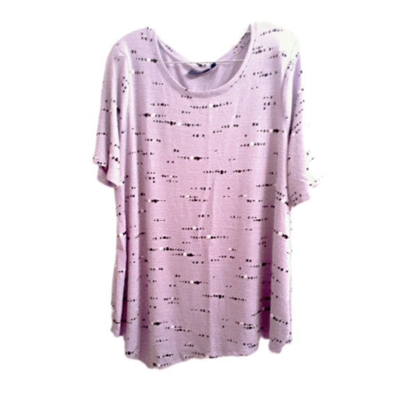 Apt. 9 Asymmetrical Hem Soft Tee - Picture 1 of 2